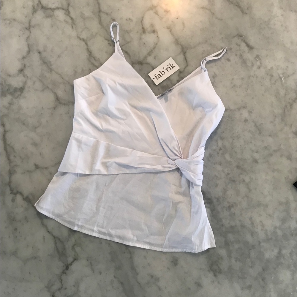 Knot Detail Spaghetti Strap Top